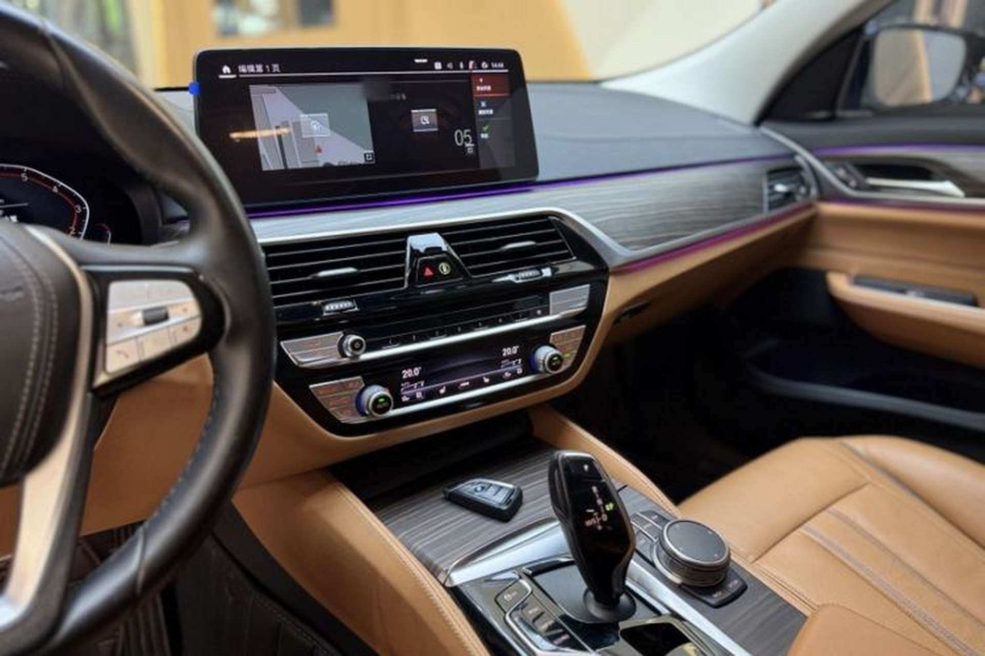 Used BMW 6 Series GT 2021 630i Luxury Design Package Audio And AC Panel