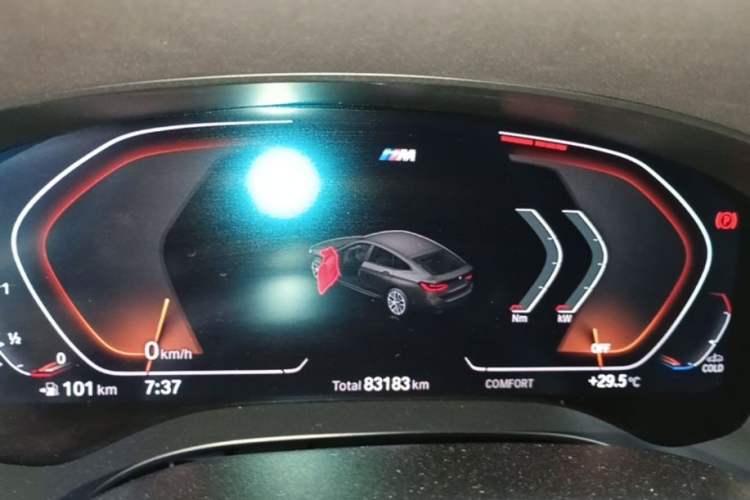 Used BMW 6 Series GT 2021 630i M Sport Package Instrument Cluster