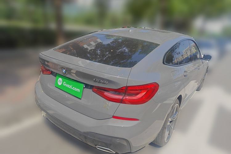 Used BMW 6 Series GT 2021 630i M Sport Package Rear Right 45 Deg