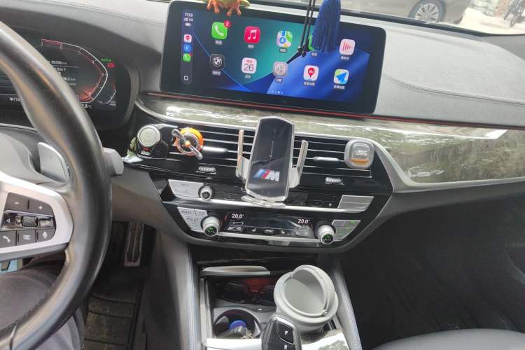 Used BMW 6 Series GT 2021 630i M Sport Package Audio And AC Panel