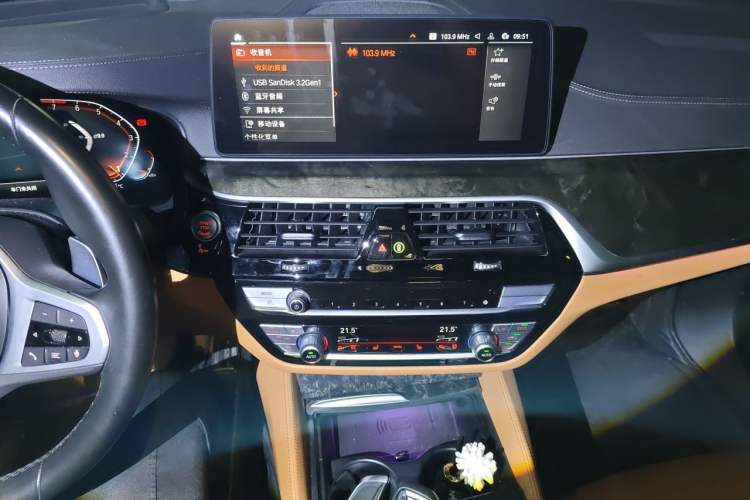 Used BMW 6 Series GT 2021 630i M Sport Package Audio And AC Panel
