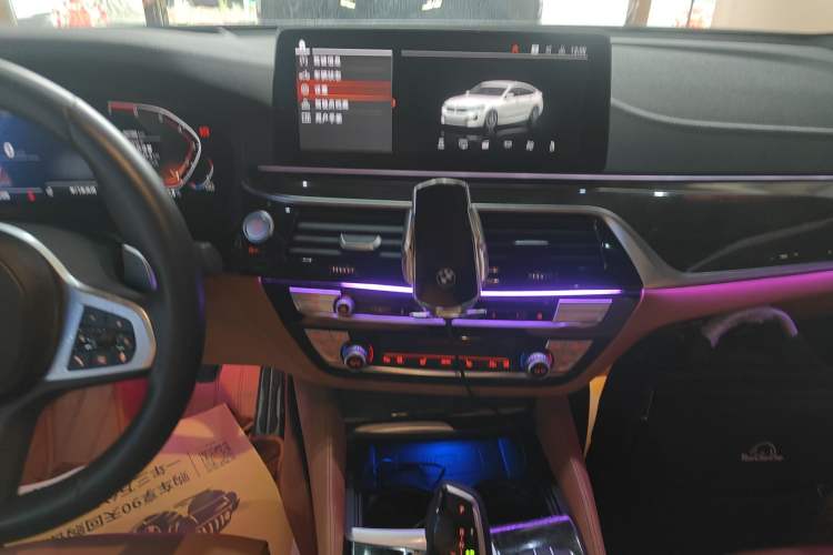 Used BMW 6 Series GT 2021 630i M Sport Package Audio And AC Panel