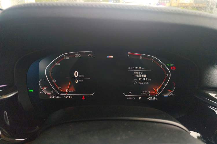 Used BMW 6 Series GT 2021 630i M Sport Package Instrument Cluster