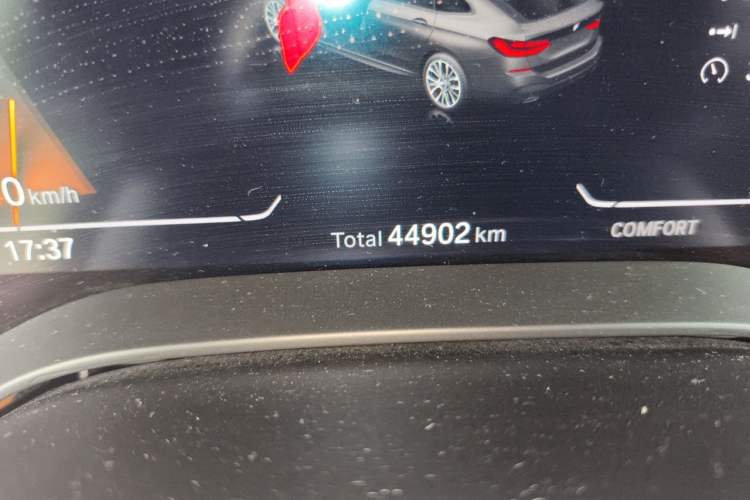 Used BMW 6 Series GT 2021 630i M Sport Package Odometer Close Up