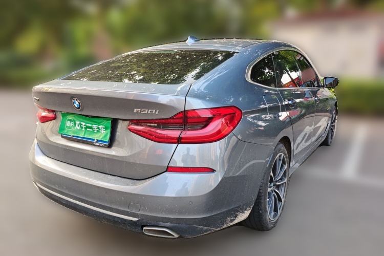 Used BMW 6 Series GT 2021 Updated 630i Luxury Design Package Rear Right 45 Deg