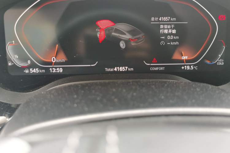 Used BMW 6 Series GT 2021 Updated 630i Luxury Design Package Odometer Close Up