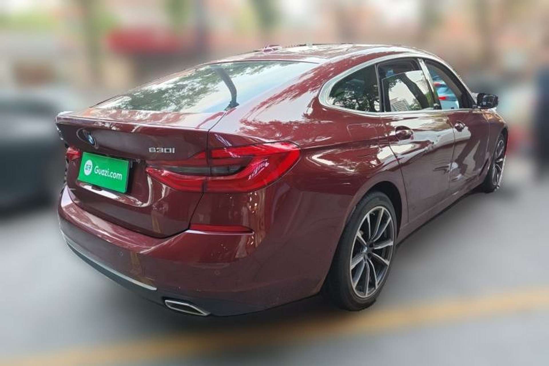 Used BMW 6 Series GT 2021 630i Luxury Design Package Rear Right 45 Deg
