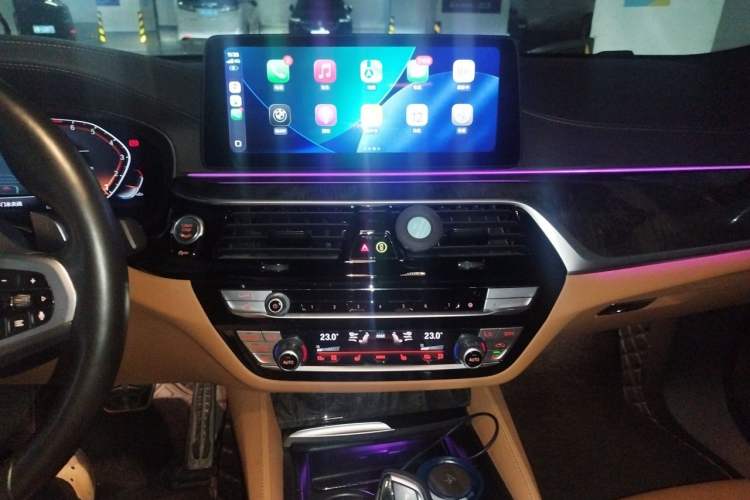 Used BMW 6 Series GT 2021 630i M Sport Package Audio And AC Panel