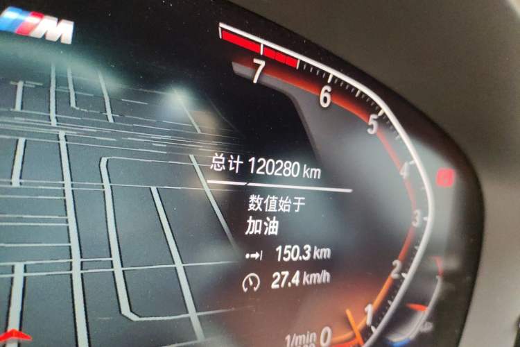 Used BMW 6 Series GT 2021 Restyled 630i M Sport Package Odometer Close Up
