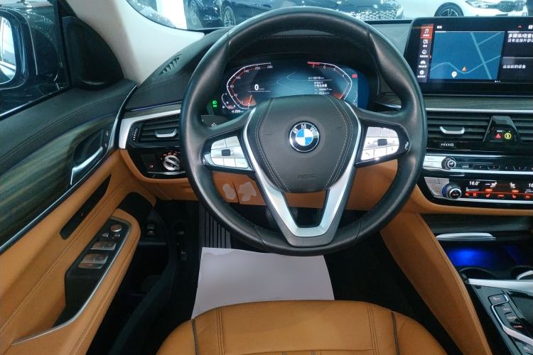 Used BMW 6 Series GT 2021 Updated 630i Luxury Design Package Steering Wheel