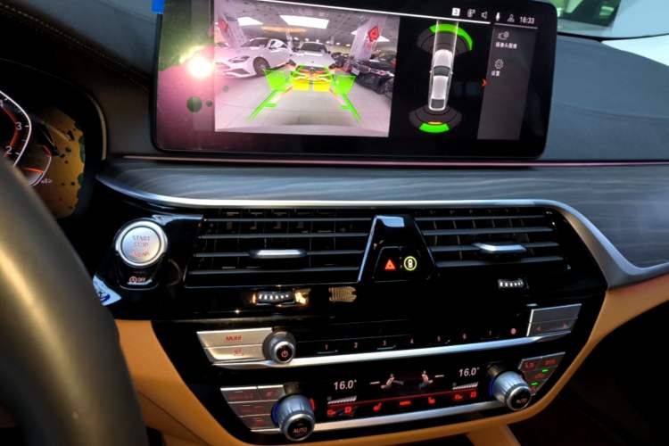 Used BMW 6 Series GT 2021 Updated 630i Luxury Design Package Audio And AC Panel
