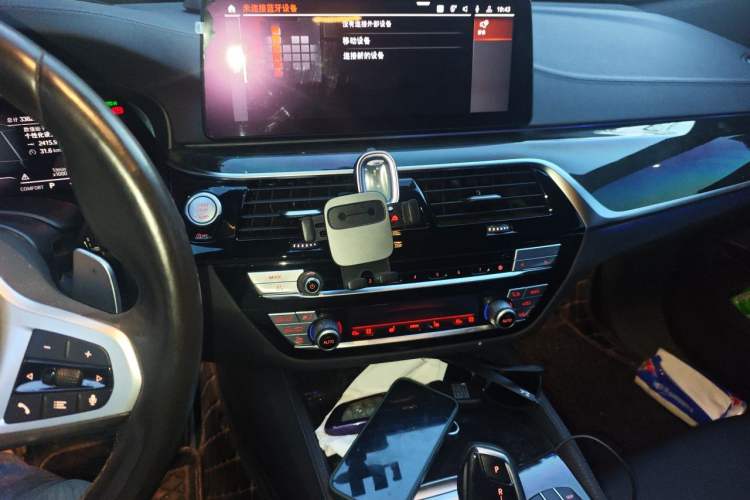 Used BMW 6 Series GT 2021 630i M Sport Package Audio And AC Panel