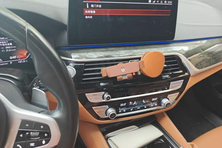 Used BMW 6 Series GT 2021 630i M Sport Package Audio And AC Panel