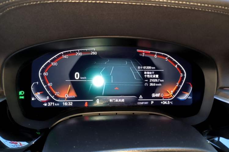 Used BMW 6 Series GT 2021 Updated 630i Luxury Design Package Instrument Cluster