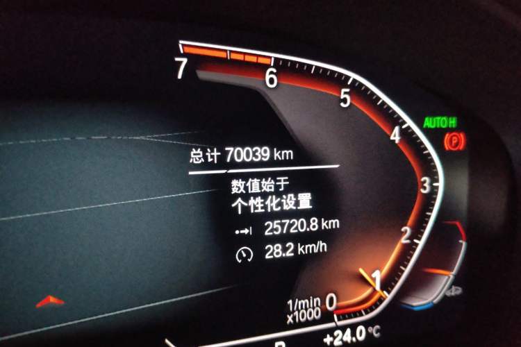 Used BMW 6 Series GT 2021 630i Luxury Design Package Odometer Close Up