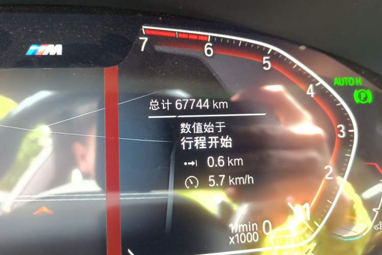 Used BMW 6 Series GT 2021 630i M Sport Grand Touring Edition Odometer Close Up