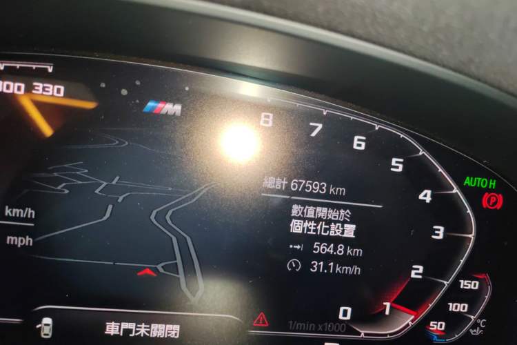 Used BMW 6 Series GT 2021 630i M Sport Grand Touring Edition Odometer Close Up