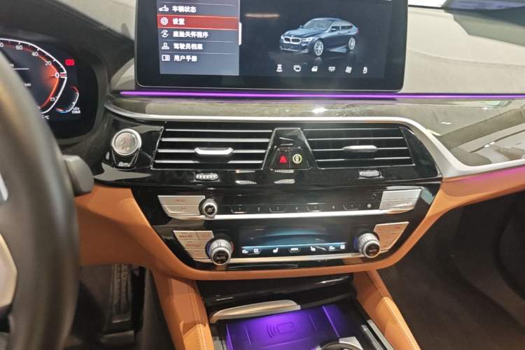 Used BMW 6 Series GT 2022 630i M Sport Package Audio And AC Panel