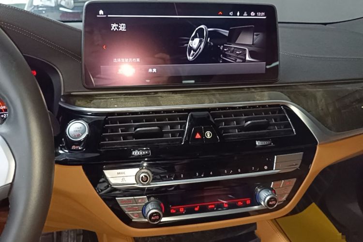 Used BMW 6 Series GT 2022 630i M Sport Package Audio And AC Panel