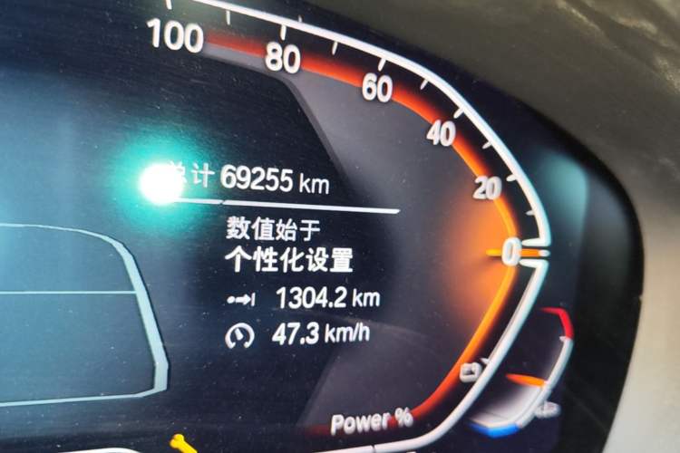 Used BMW 6 Series GT 2022 630i M Sport Package Odometer Close Up