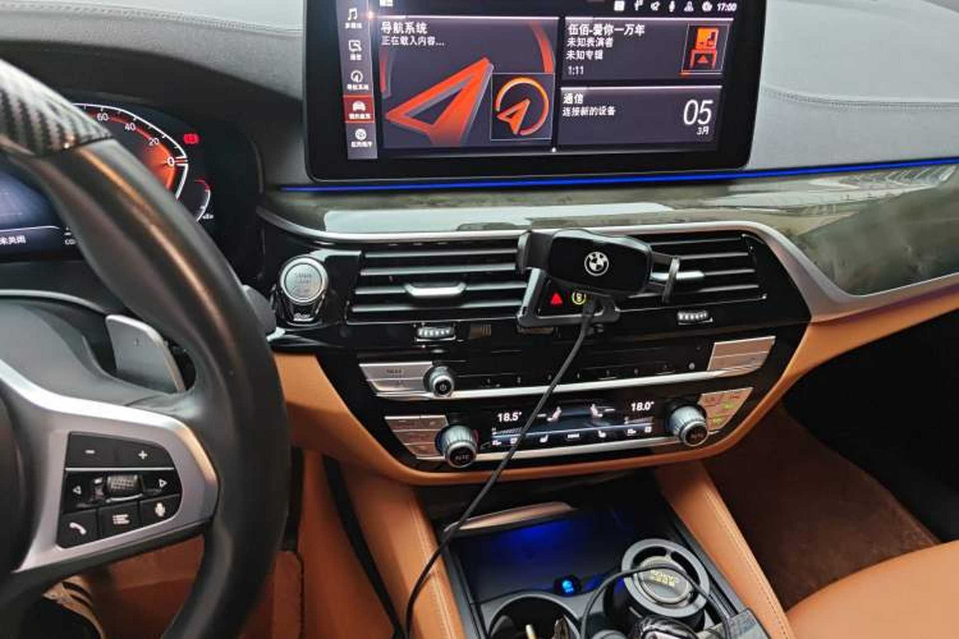 Used BMW 6 Series GT 2022 630i M Sport Package Audio And AC Panel