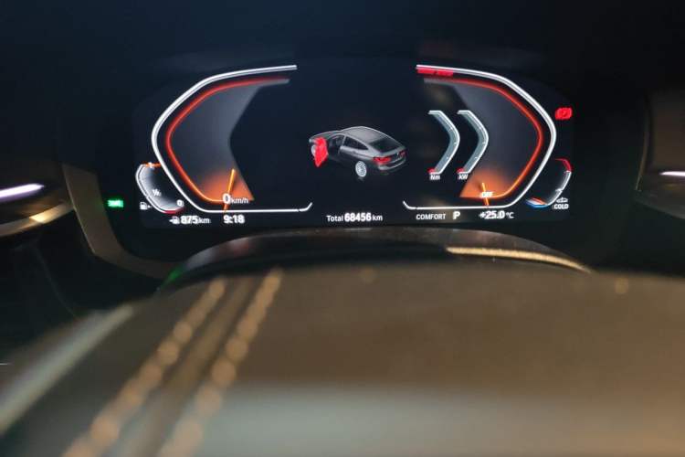 Used BMW 6 Series GT 2022 630i Luxury Design Package Odometer Close Up
