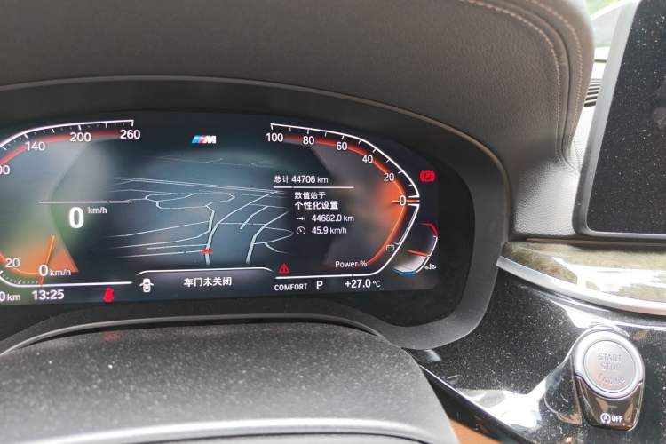 Used BMW 6 Series GT 2022 630i M Sport Package Odometer Close Up