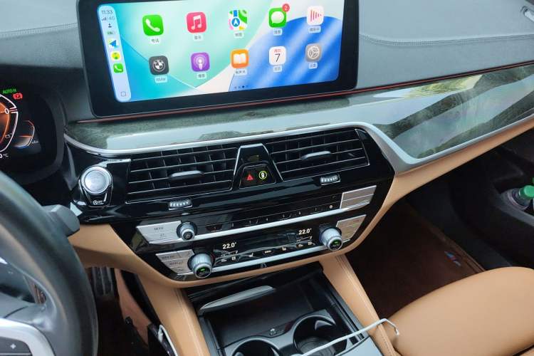 Used BMW 6 Series GT 2022 630i M Sport Package Audio And AC Panel