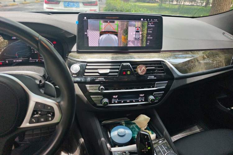 Used BMW 6 Series GT 2022 630i M Sport Package Audio And AC Panel