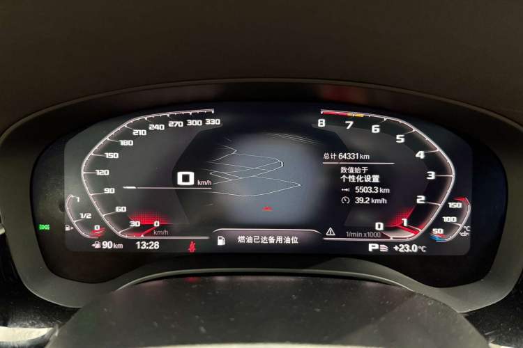 Used BMW 6 Series GT 2022 630i M Sport Package Odometer Close Up