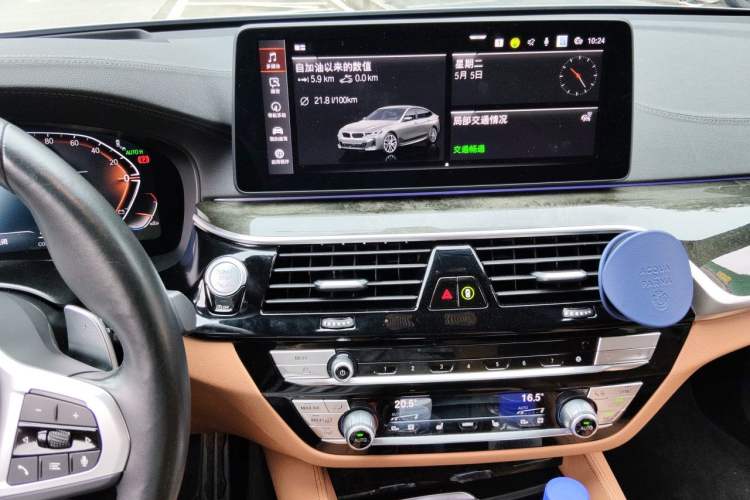 Used BMW 6 Series GT 2022 630i M Sport Package Audio And AC Panel