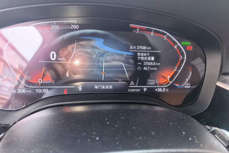 Used BMW 6 Series GT 2022 630i Luxury Design Package Odometer Close Up