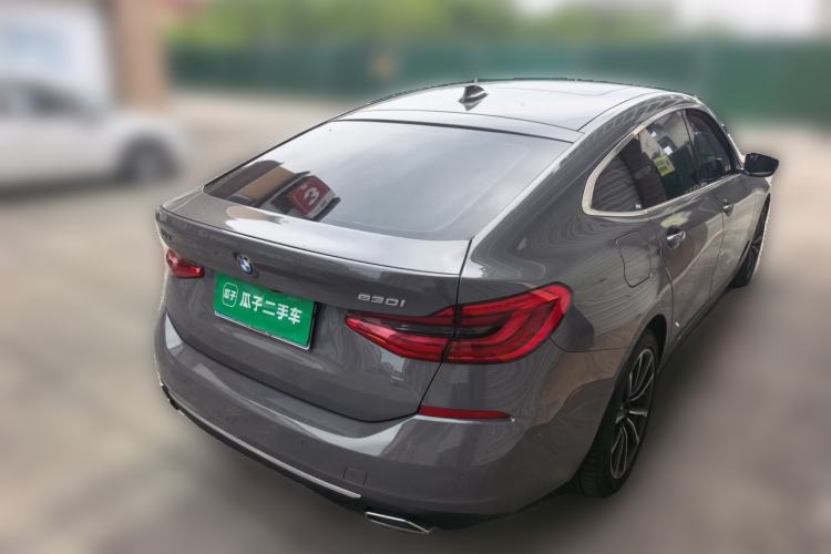 Used BMW 6 Series GT 2022 630i Luxury Design Package Rear Right 45 Deg