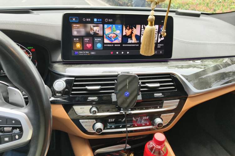 Used BMW 6 Series GT 2022 630i M Sport Package Audio And AC Panel