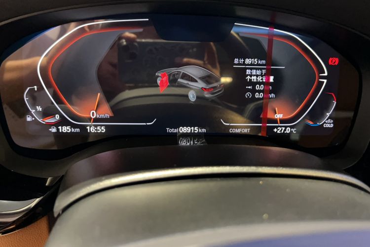 Used BMW 6 Series GT 2022 630i Luxury Design Package Odometer Close Up