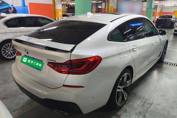 Used BMW 6 Series GT 2022 630i M Sport Package Rear Right 45 Deg