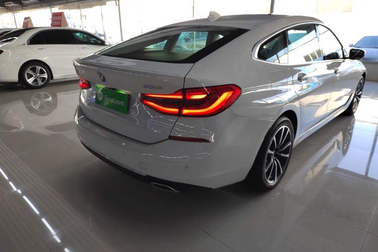 Used BMW 6 Series GT 2022 630i Luxury Design Package Rear Right 45 Deg
