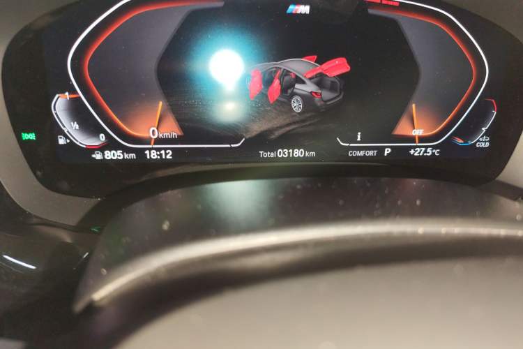 Used BMW 6 Series GT 2024 630i M Sport Luxury Package Odometer Close Up
