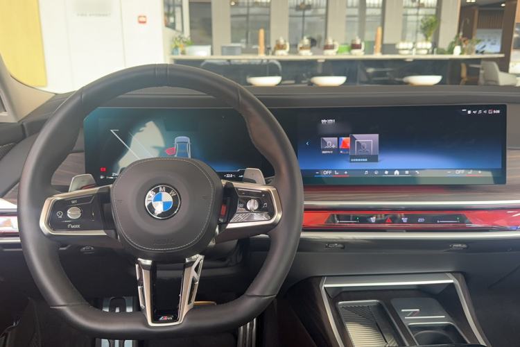 Used BMW 7 Series 2023 740Li Leading Model M Sport Package Steering Wheel