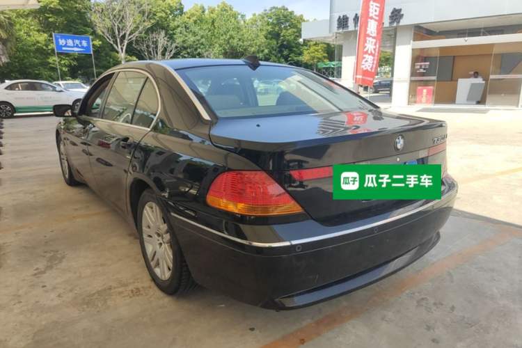Used BMW 7 Series 2004 730Li Rear Left 45 Deg