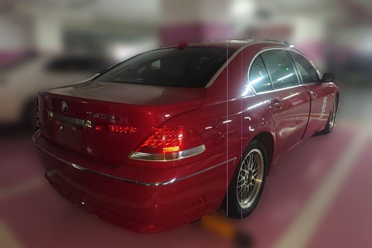 Used BMW 7 Series 2004 745Li Rear Right 45 Deg