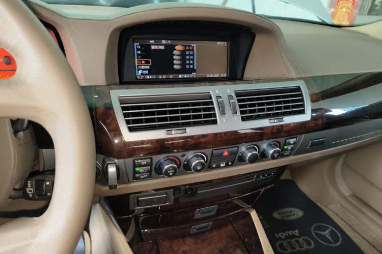 Used BMW 7 Series 2004 760Li Audio And AC Panel