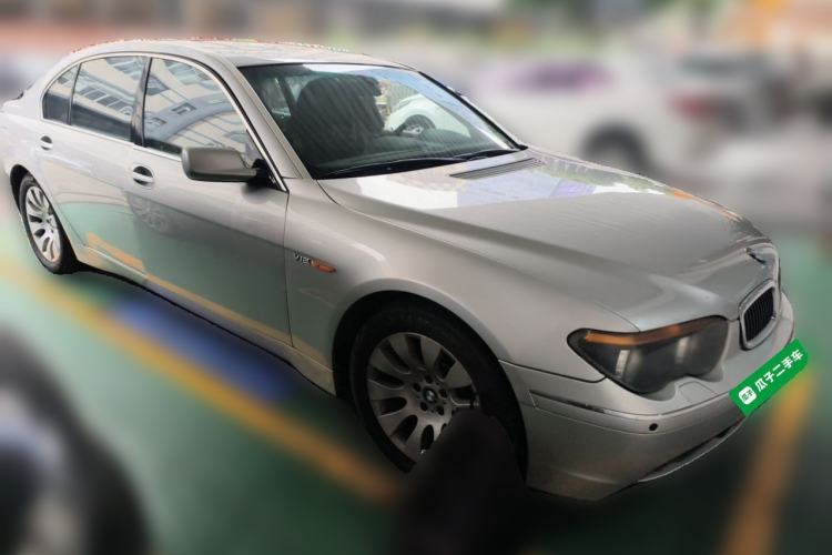Used BMW 7 Series 2004 760Li Front Right 45 Deg