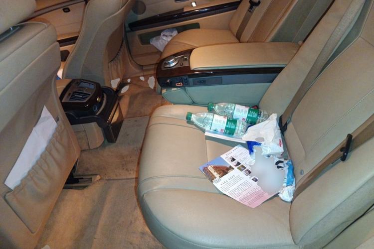 Used BMW 7 Series 2007 730Li Downgraded Version Left Rear Seat