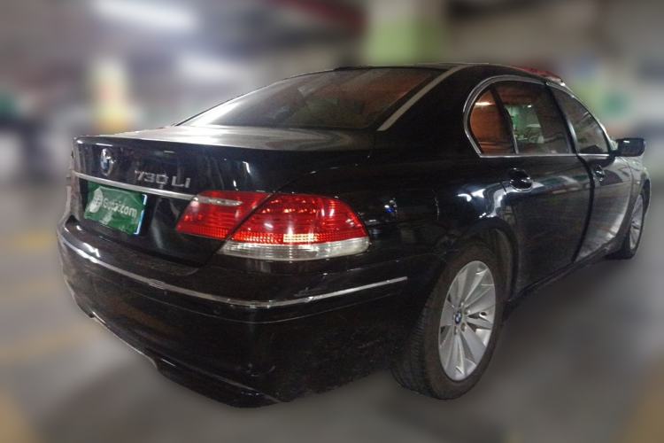 Used BMW 7 Series 2007 730Li Downgraded Version Rear Right 45 Deg