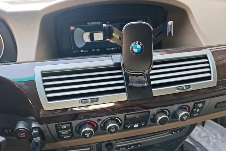 Used BMW 7 Series 2007 730Li Downgraded Version Audio And AC Panel