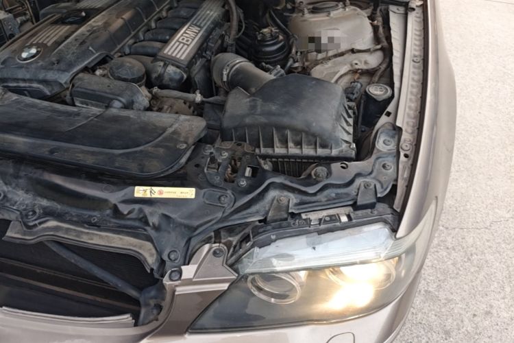 Used BMW 7 Series 2007 730Li Downgraded Version Engine Bay Left