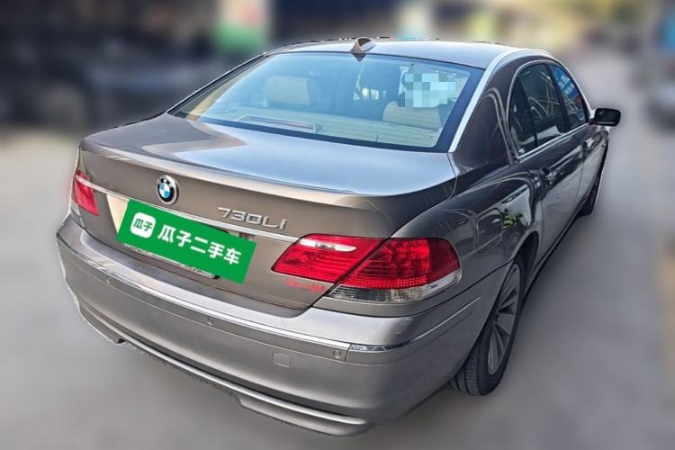 Used BMW 7 Series 2007 730Li Downgraded Version Rear Right 45 Deg