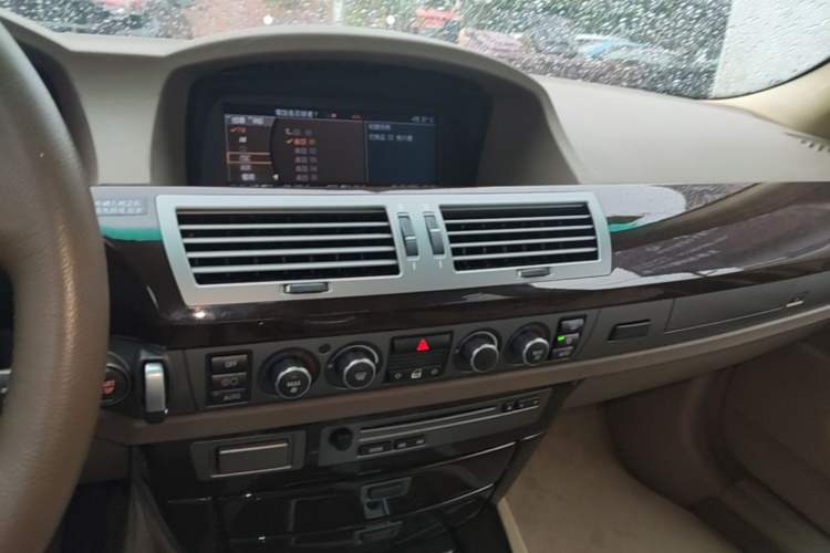 Used BMW 7 Series 2008 730Li Leading Model Audio And AC Panel