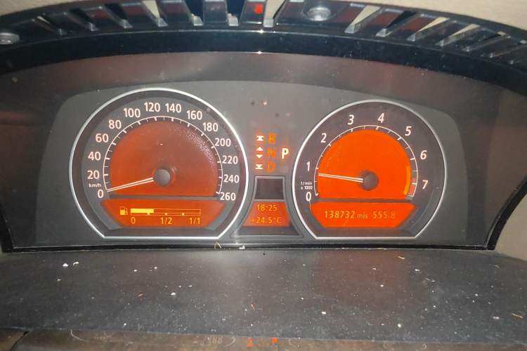 Used BMW 7 Series 2008 730Li Leading Model Instrument Cluster